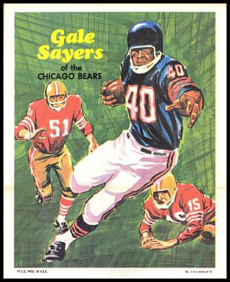 1 Gale Sayers